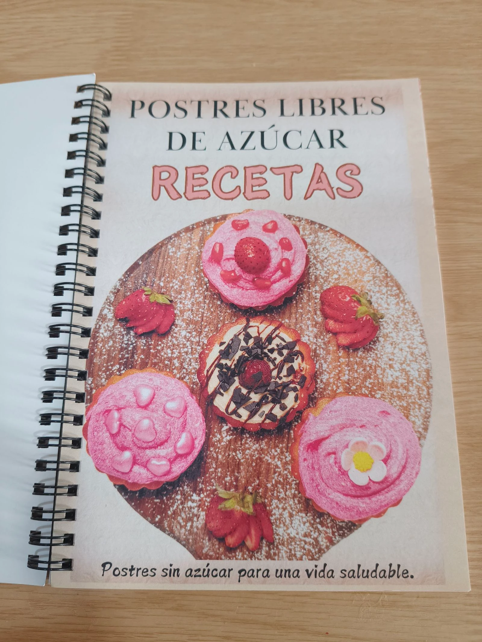 Color-illustrated sugar-free dessert recipe book, new – photo 2